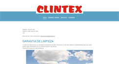 Desktop Screenshot of clintex.es